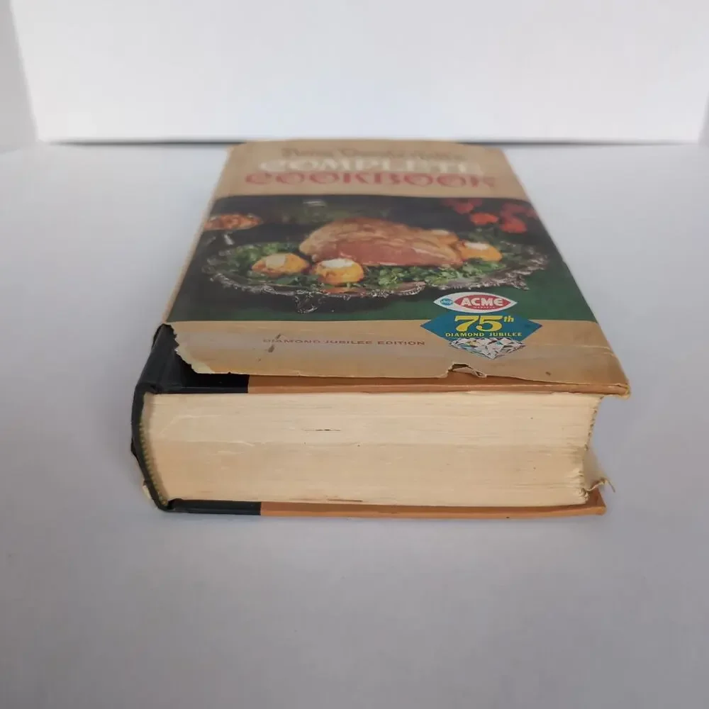 Vintage Amy Vanderbilt's Complete Cookbook 1961 Andy Warhol Drawings Acme